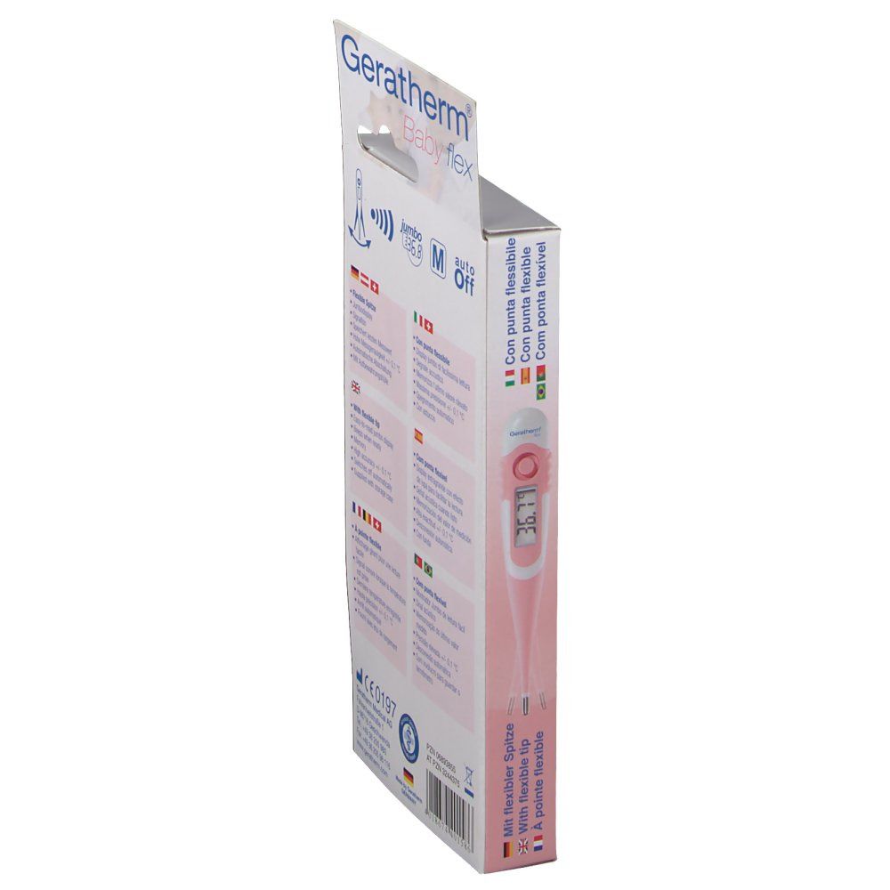 Geratherm Fieberthermometer Babyflex Rosé