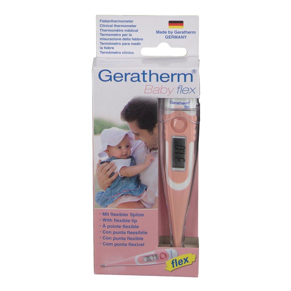 Geratherm Fieberthermometer Babyflex Rosé