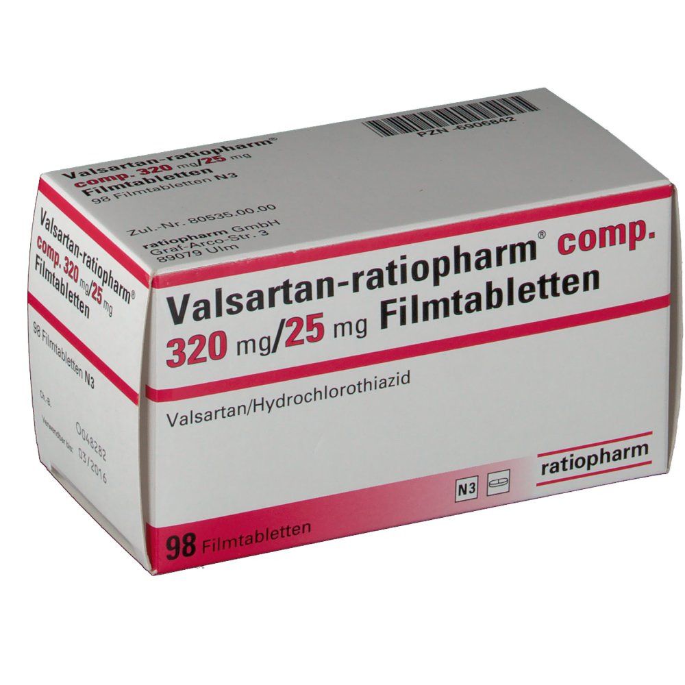 Valsartan-ratiopharm® comp. 320 mg/25 mg