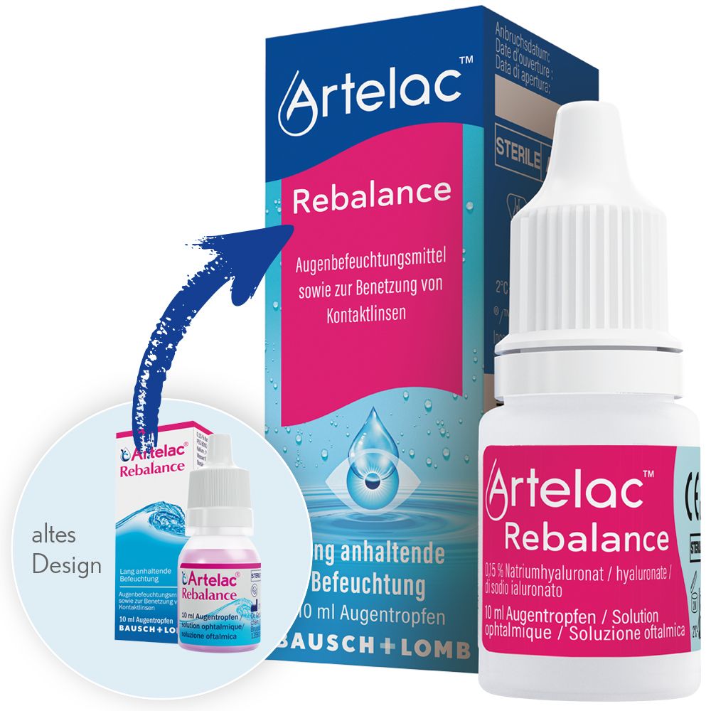 Artelac Rebalance Augentropfen 10 ml