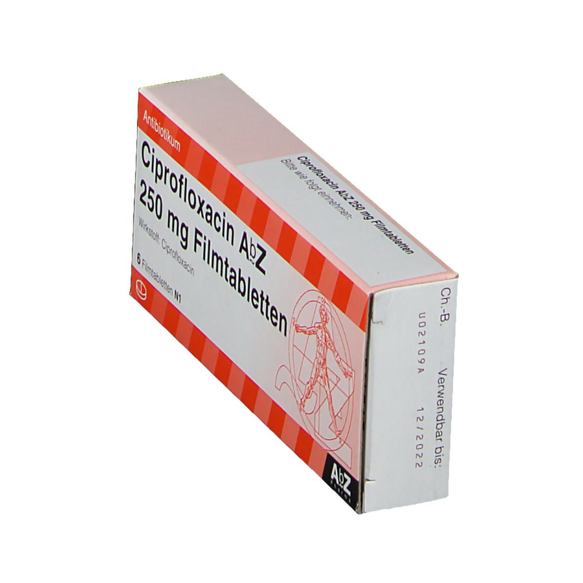 Ciprofloxacin AbZ 250Mg