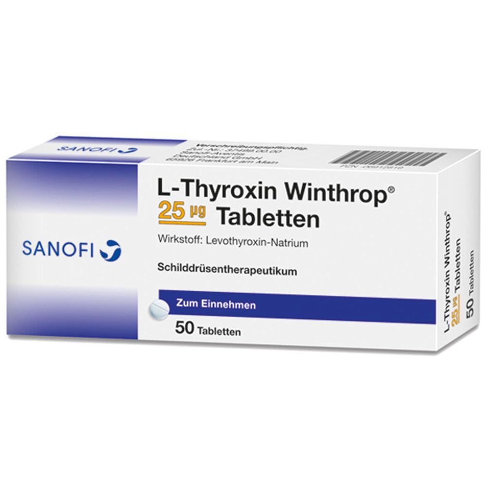 L-Thyroxin Winthrop® 25 µg