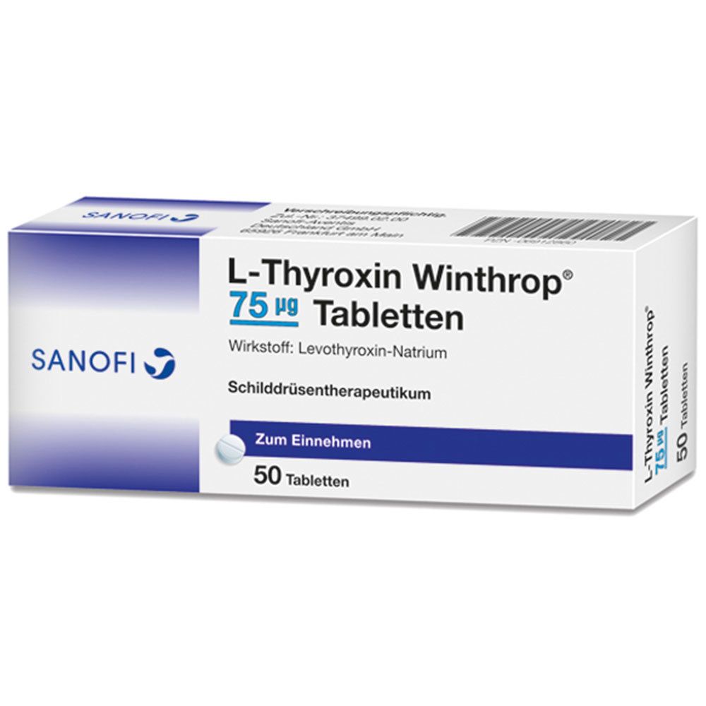 L-Thyroxin Winthrop® 75 µg