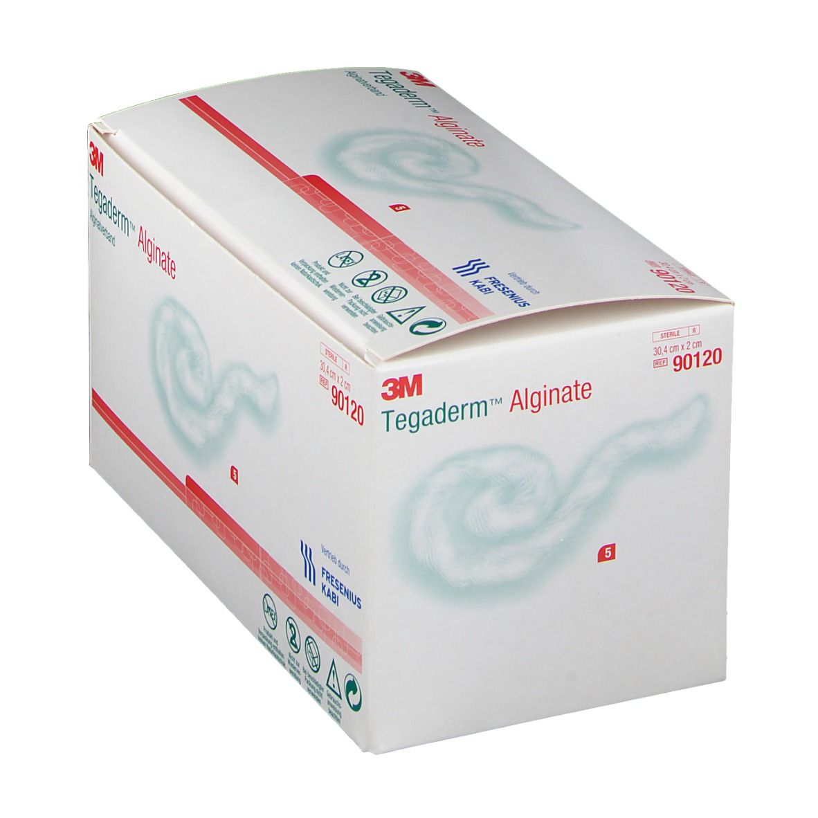 Tegaderm Alginate FK Tamponaden 2x30,4 cm 90120 5 St