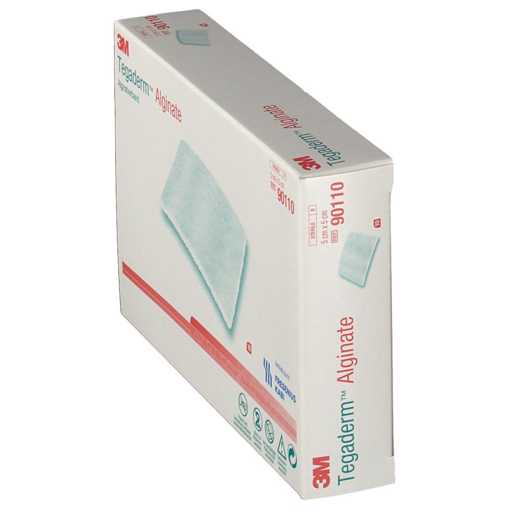 Tegaderm Alginate FK Kompressen 5x5cm 90110