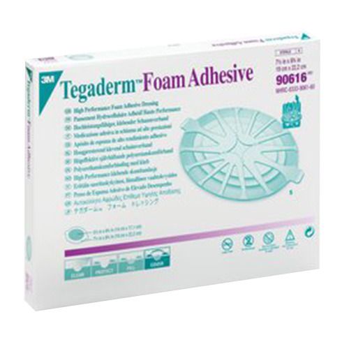 Tegaderm Foam Adhesive 19 x 22,2 oval