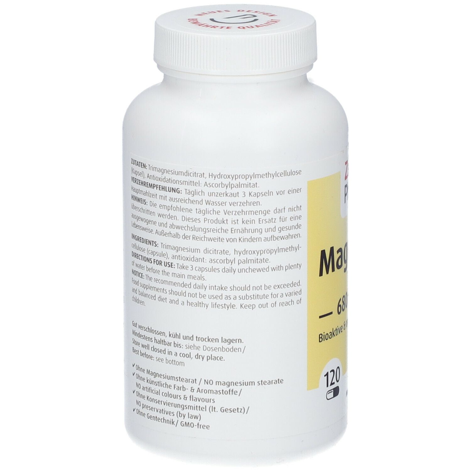 ZeinPharma® Magnesium Citrat Kapseln