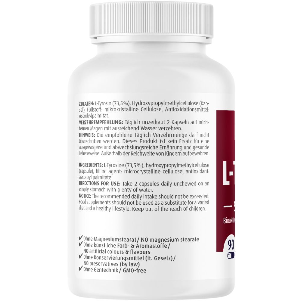 ZeinPharma® L Tyrosin Kapseln 500 mg