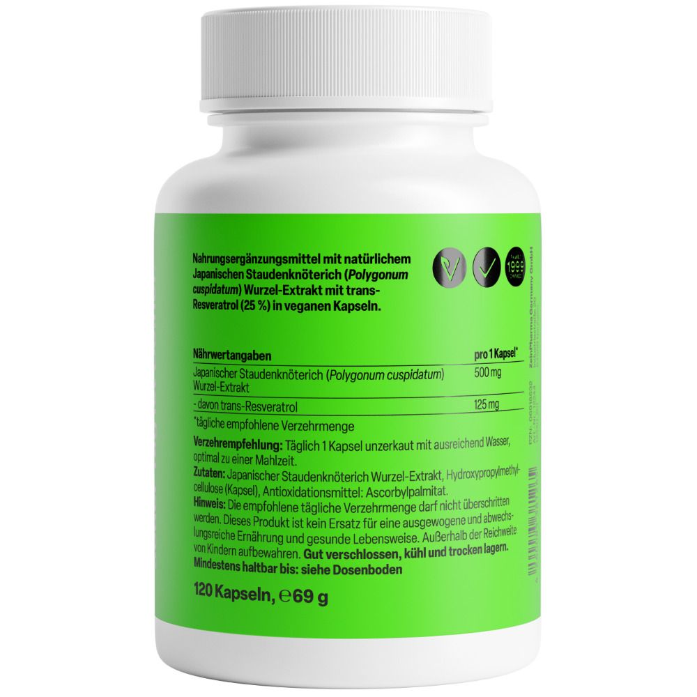 ZeinPharma® Resveratrol 125 mg