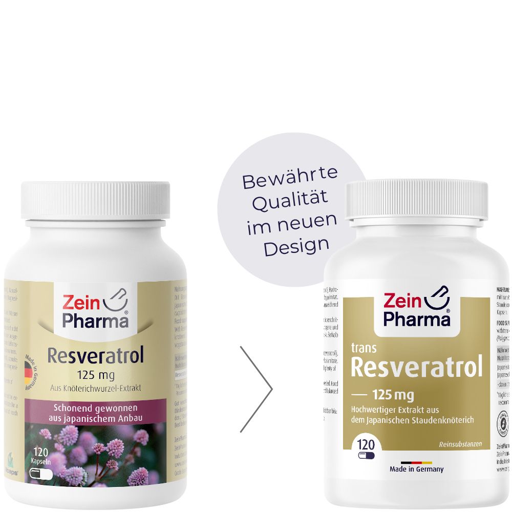ZeinPharma® Resveratrol 125 mg