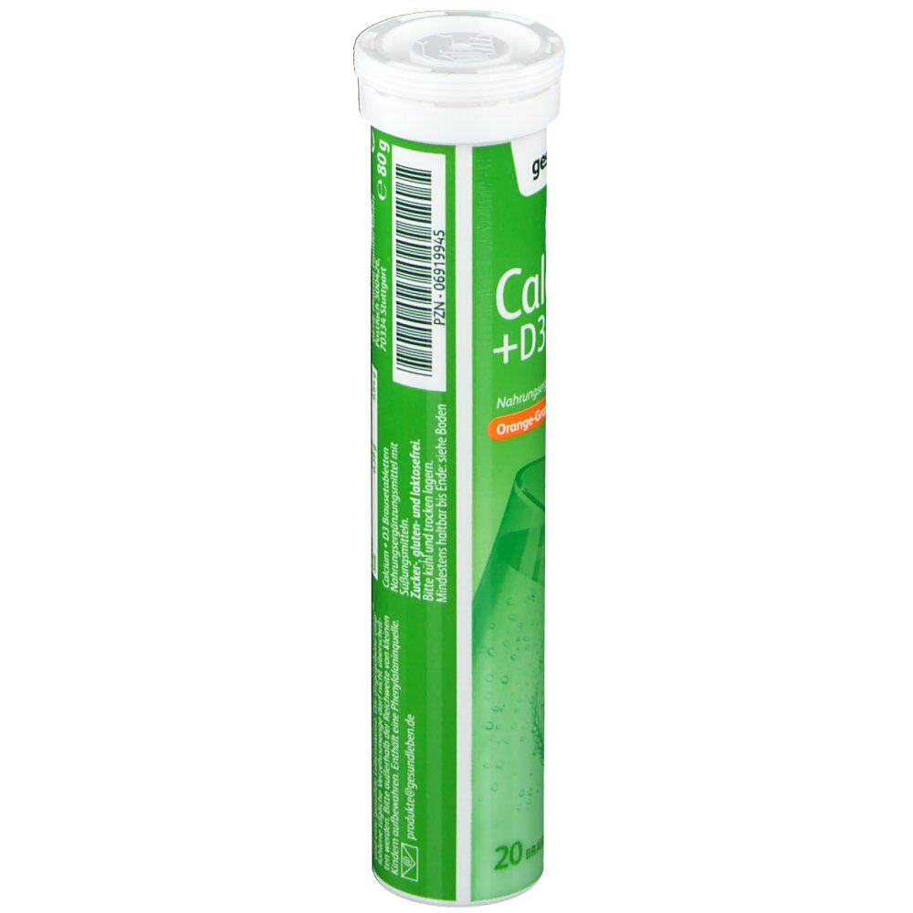 gesund leben Calcium + D3 Brausetabletten
