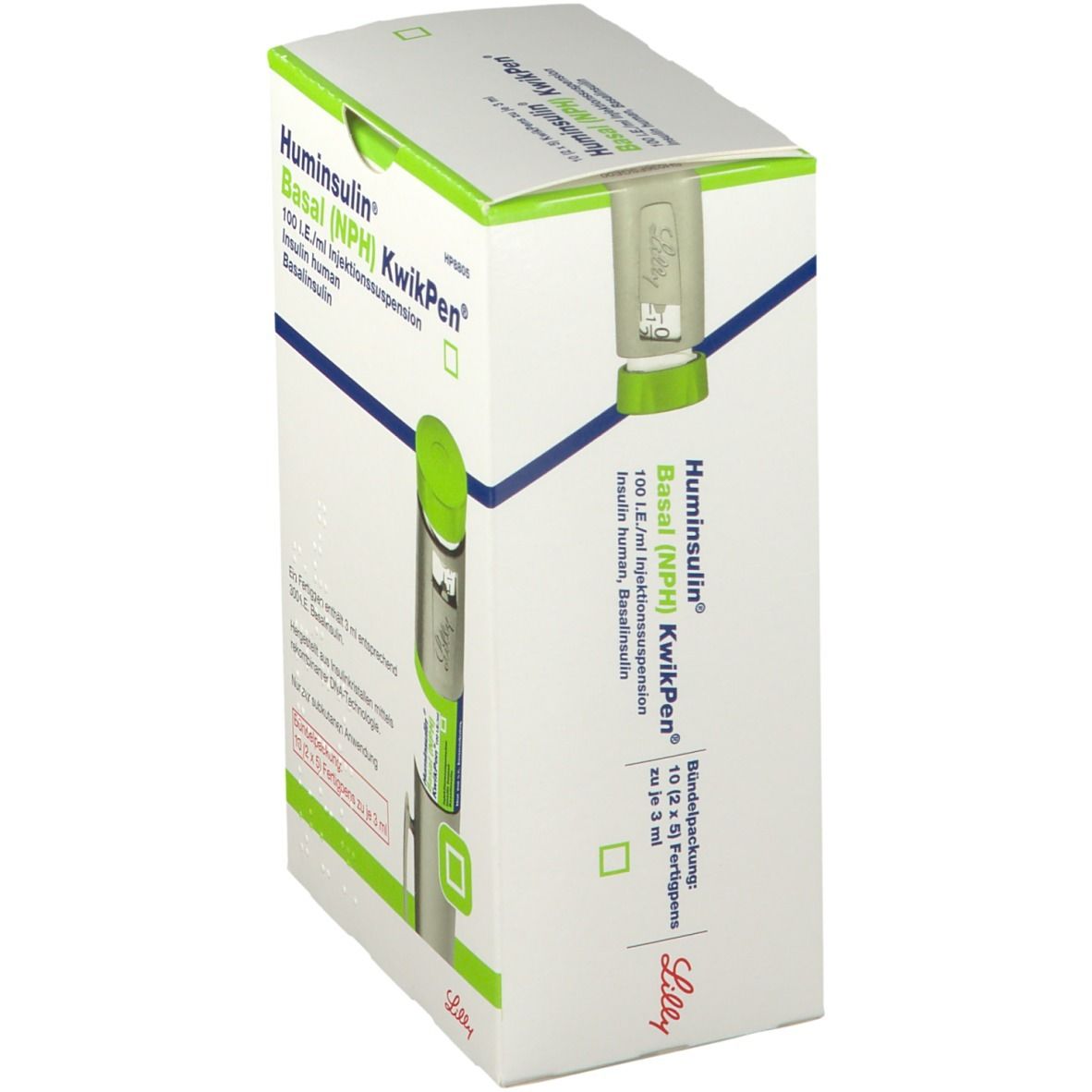 Huminsulin Basal NPH KwikPen Injektionssuspension 10 St