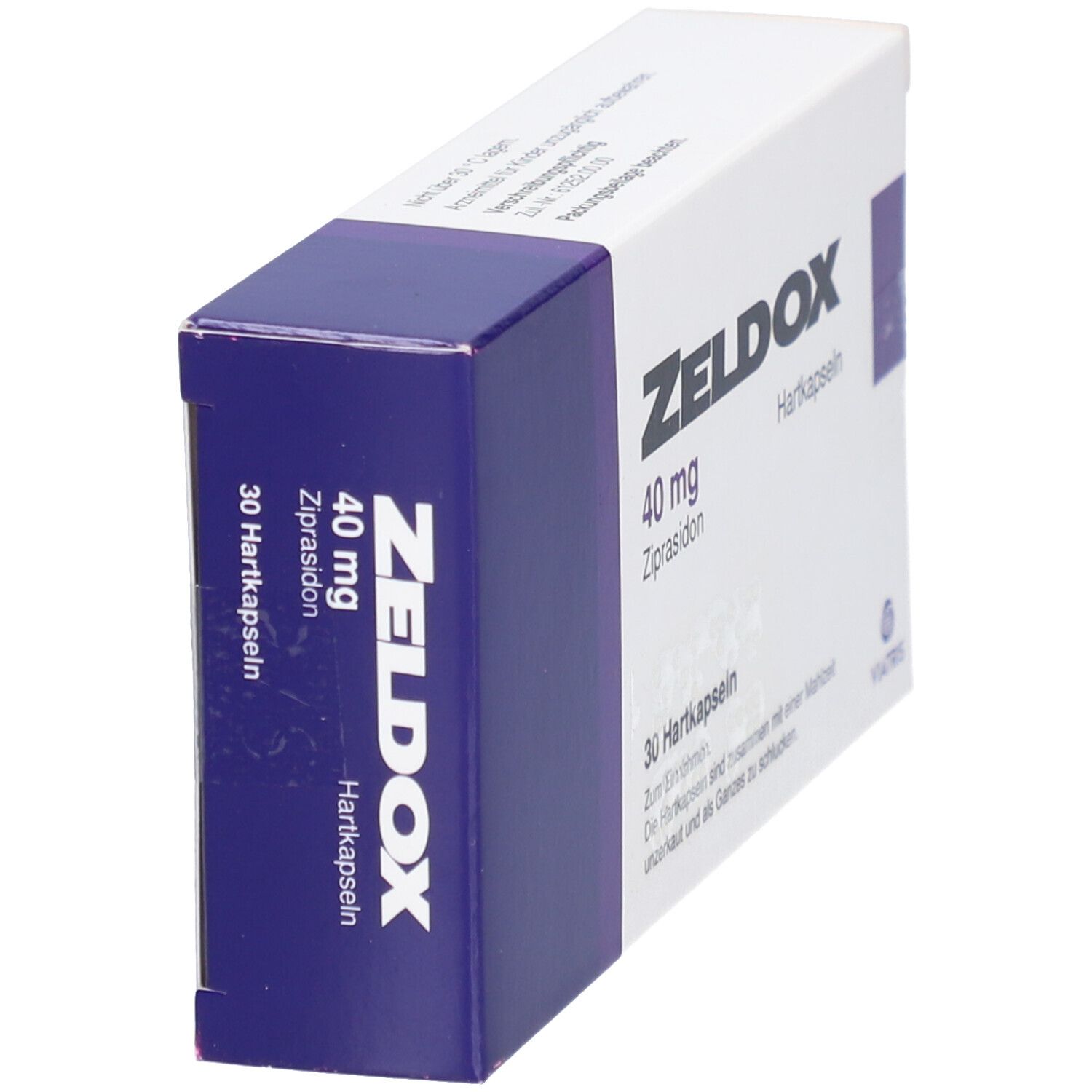 Zeldox 40 mg Hartkapseln 30 St