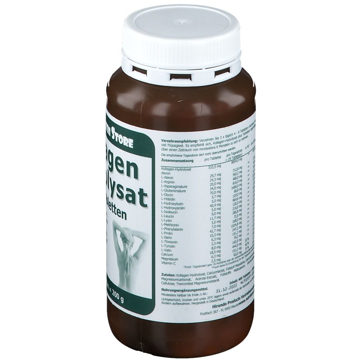 Kollagen Hydrolysat plus Tabletten