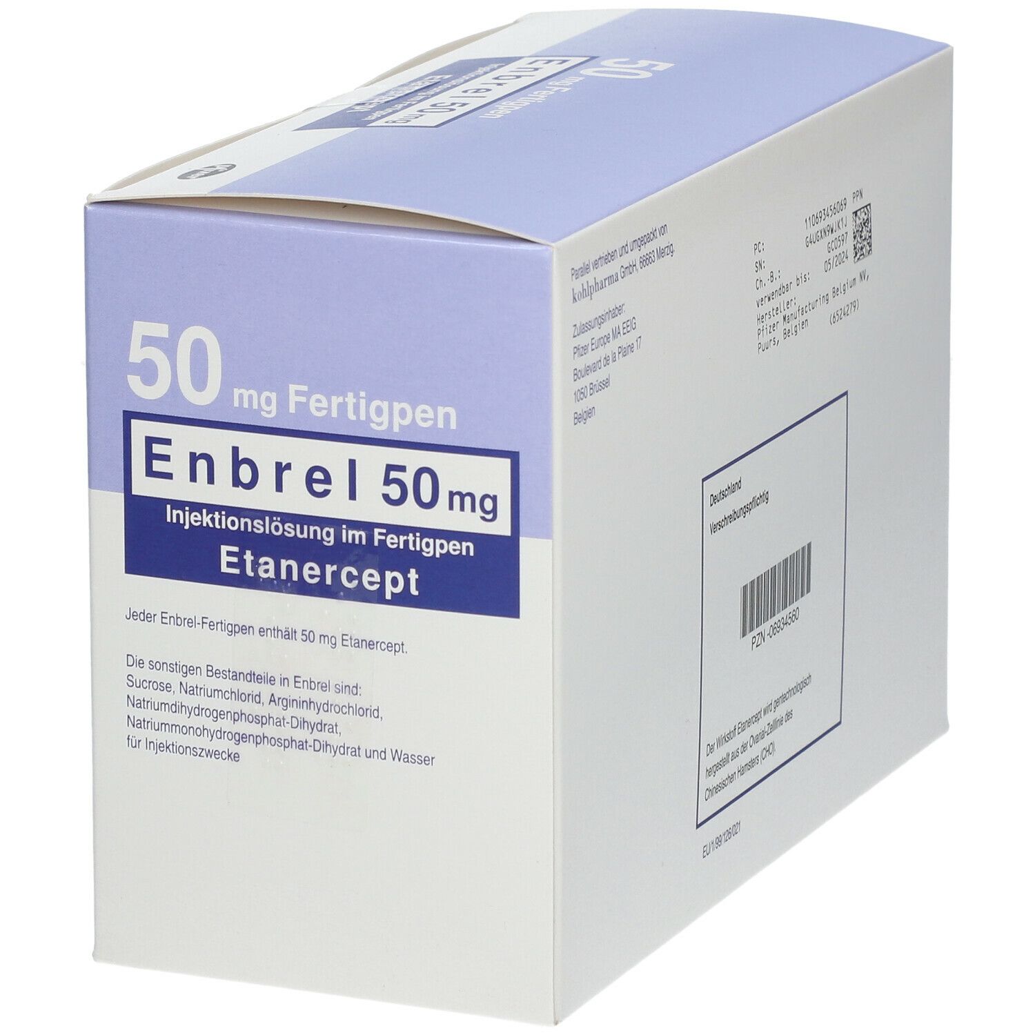 Enbrel 50 mg Myclic