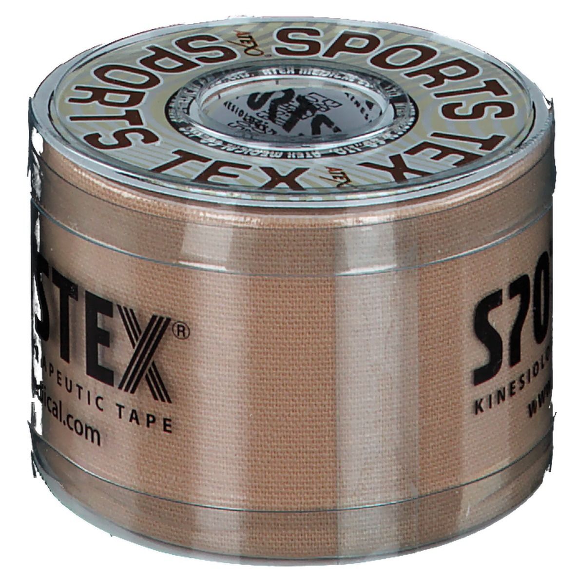ATEX® SPORTS TEX Kinesiologie Tape 5 cm x 5 m Beige