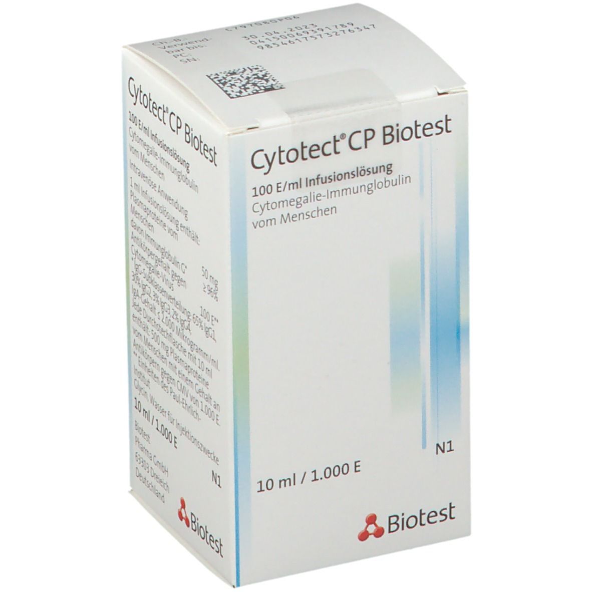 Cytotect® CP Biotest 100 E/ml