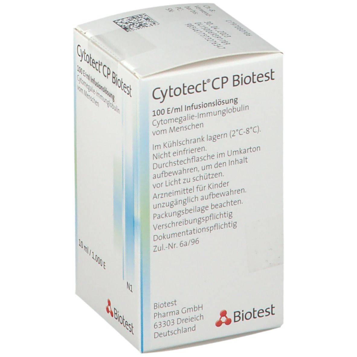 Cytotect CP FH Infusionslösung 10 ml