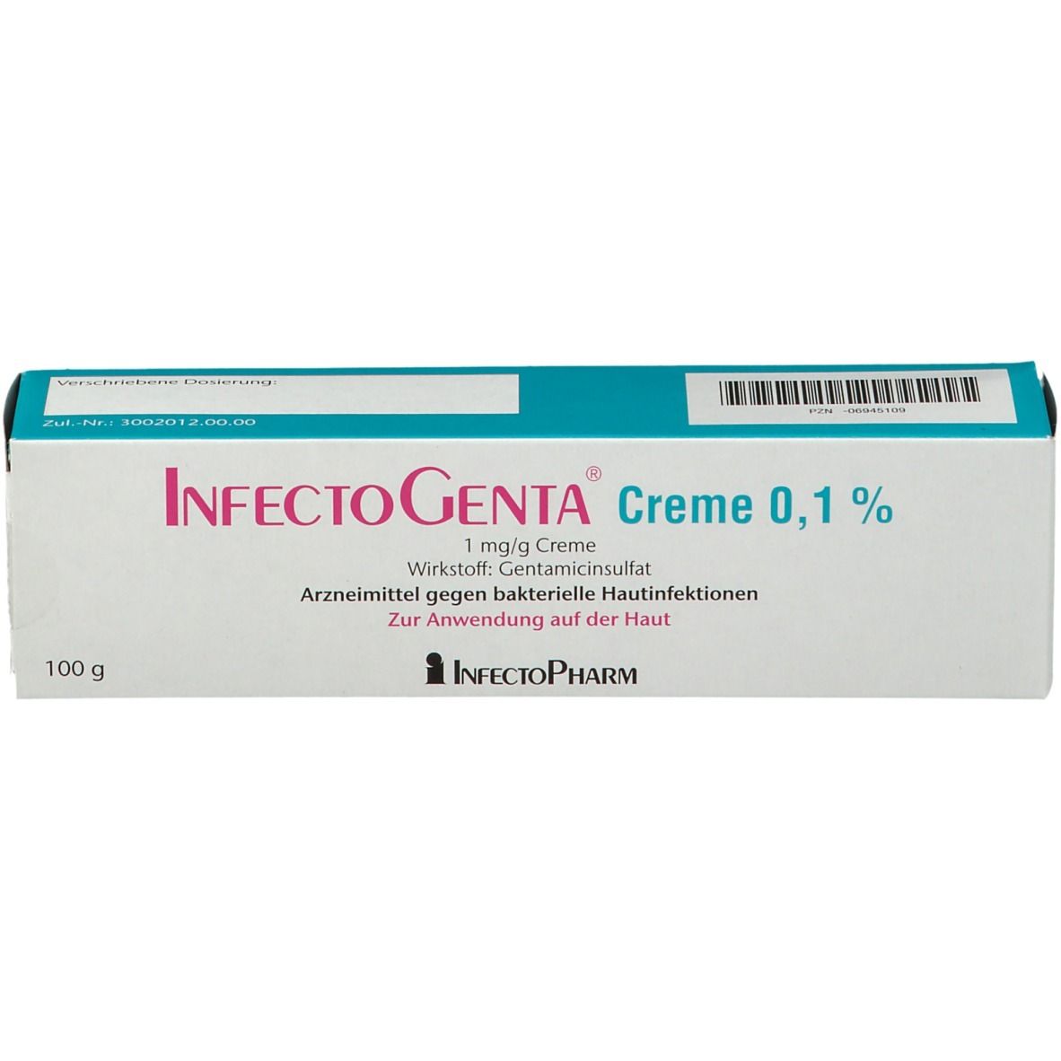 Infectogenta Creme 0,1%