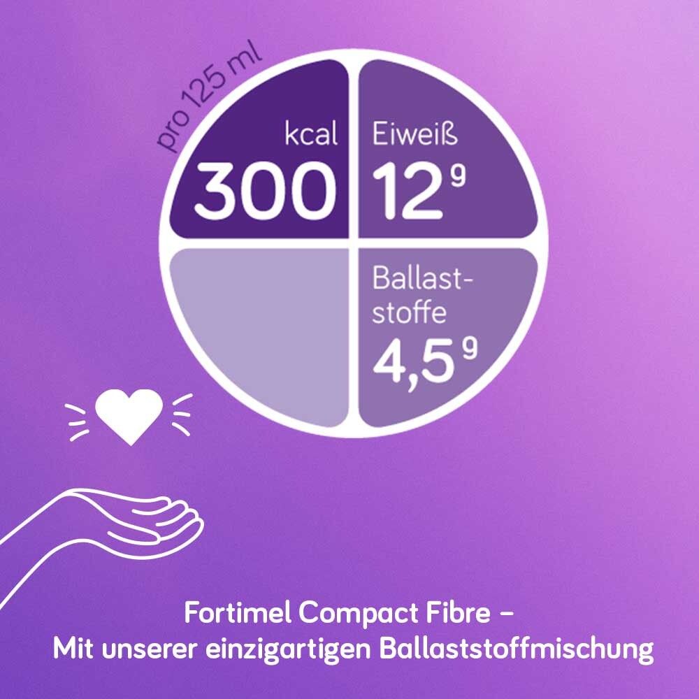 Fortimel® Compact Fibre Trinknahrung Erdbeere