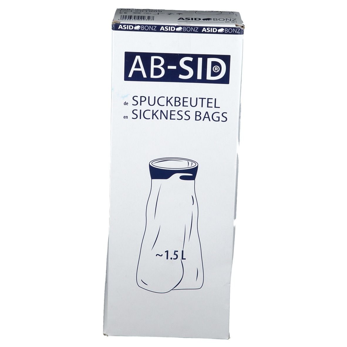 AB-SID® Spuckbeutel - Brechbeutel ➤ 50 Stk in einer VE