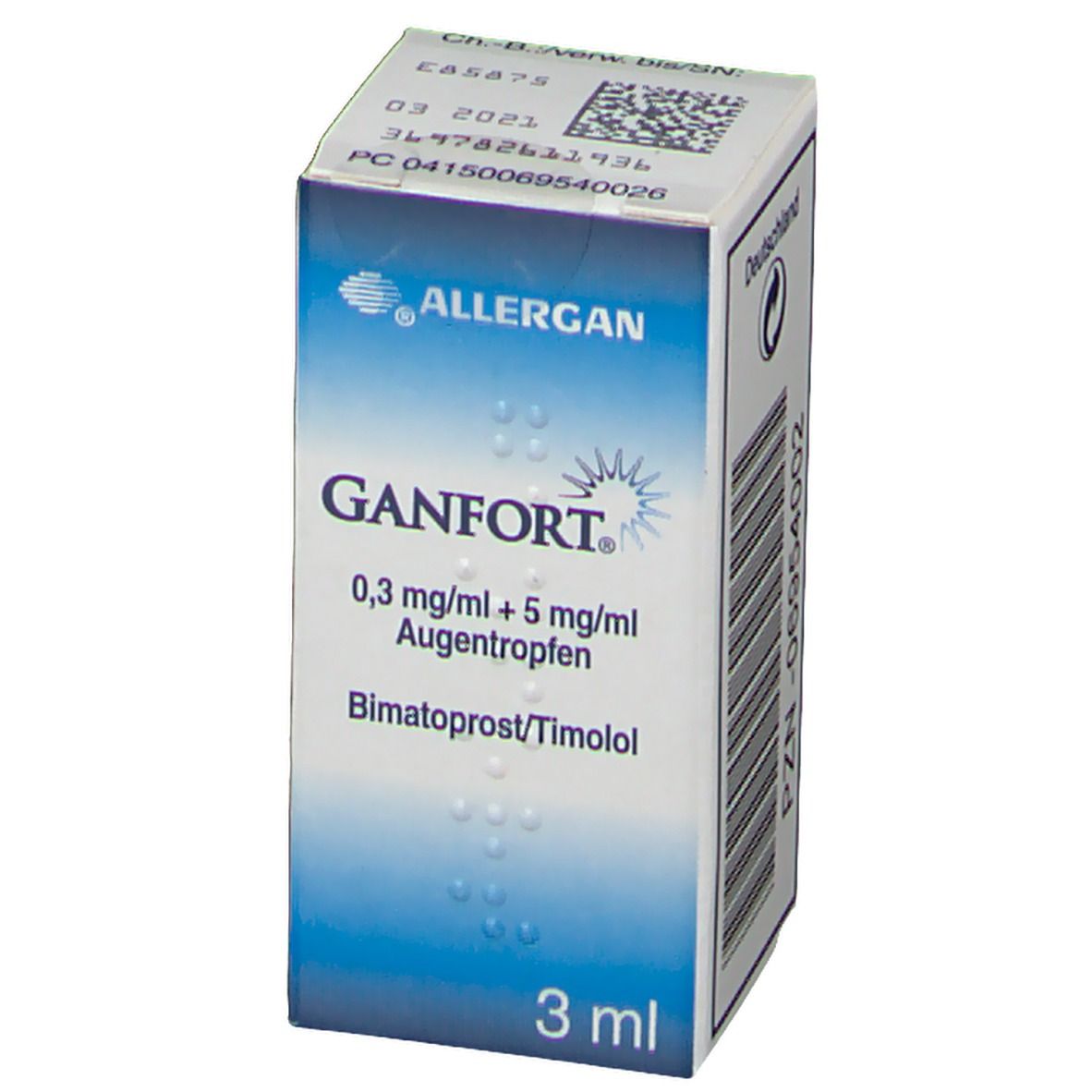 Ganfort® 0.3Mg/Ml+5Mg/Ml 