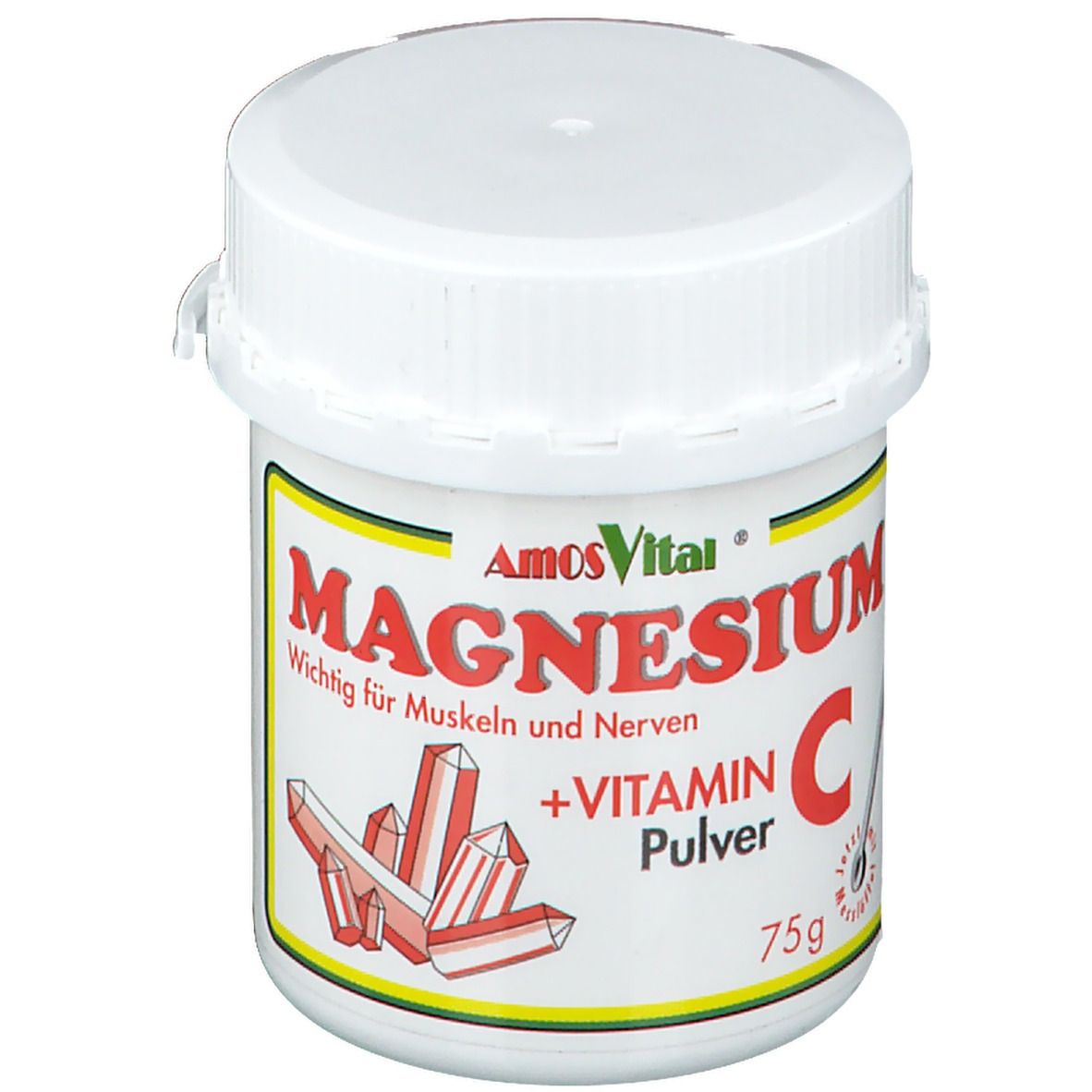 AmosVital® Magnesium + Vitamin C-Pulver
