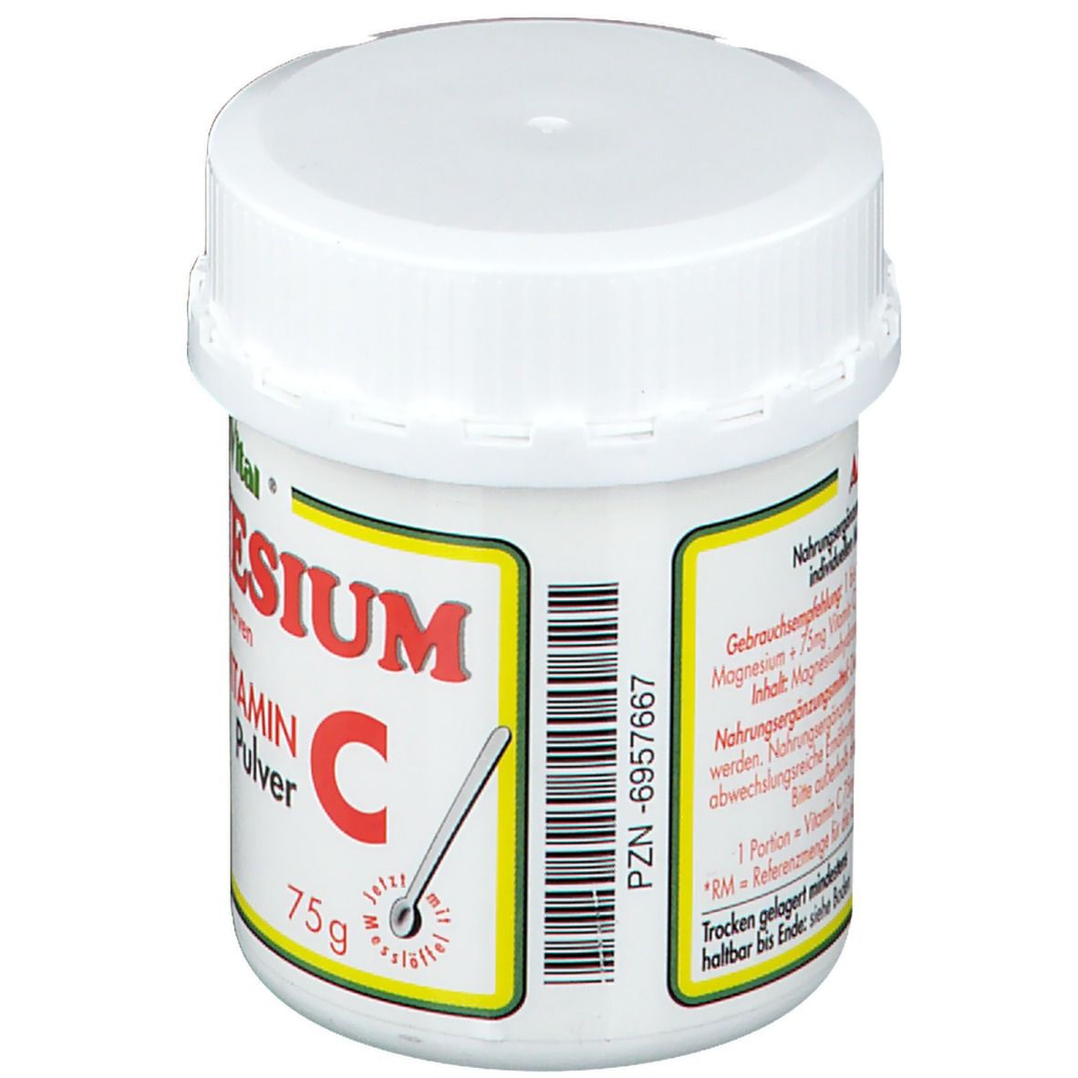 Magnesium+Vitamin C Soma Pulver 75 g