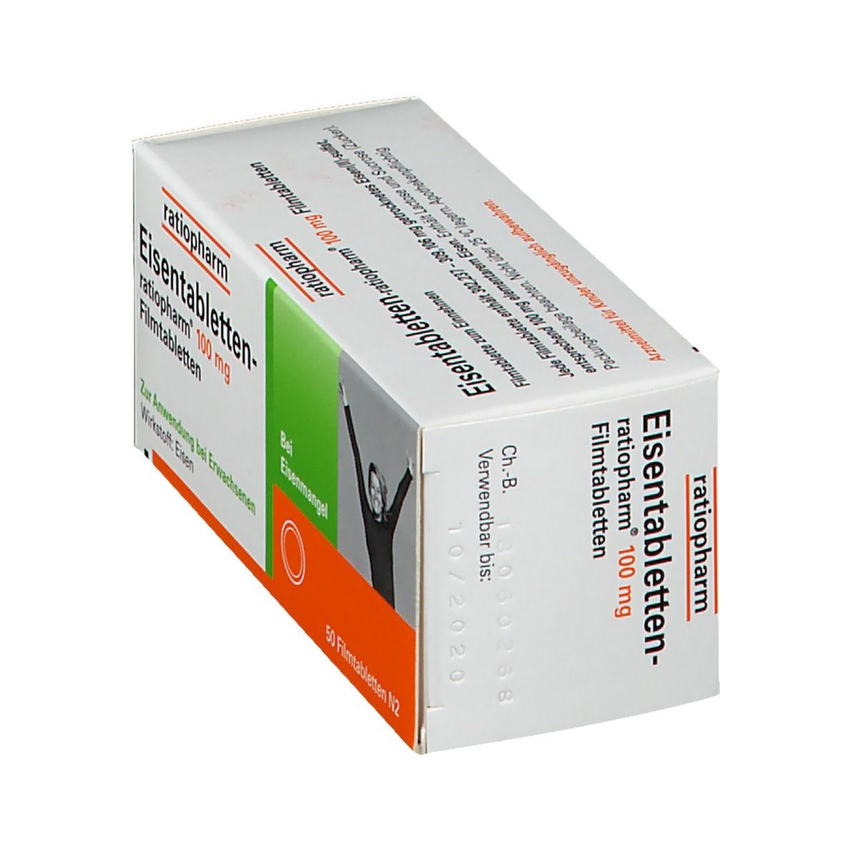Eisentabletten ratiopharm® 100 mg