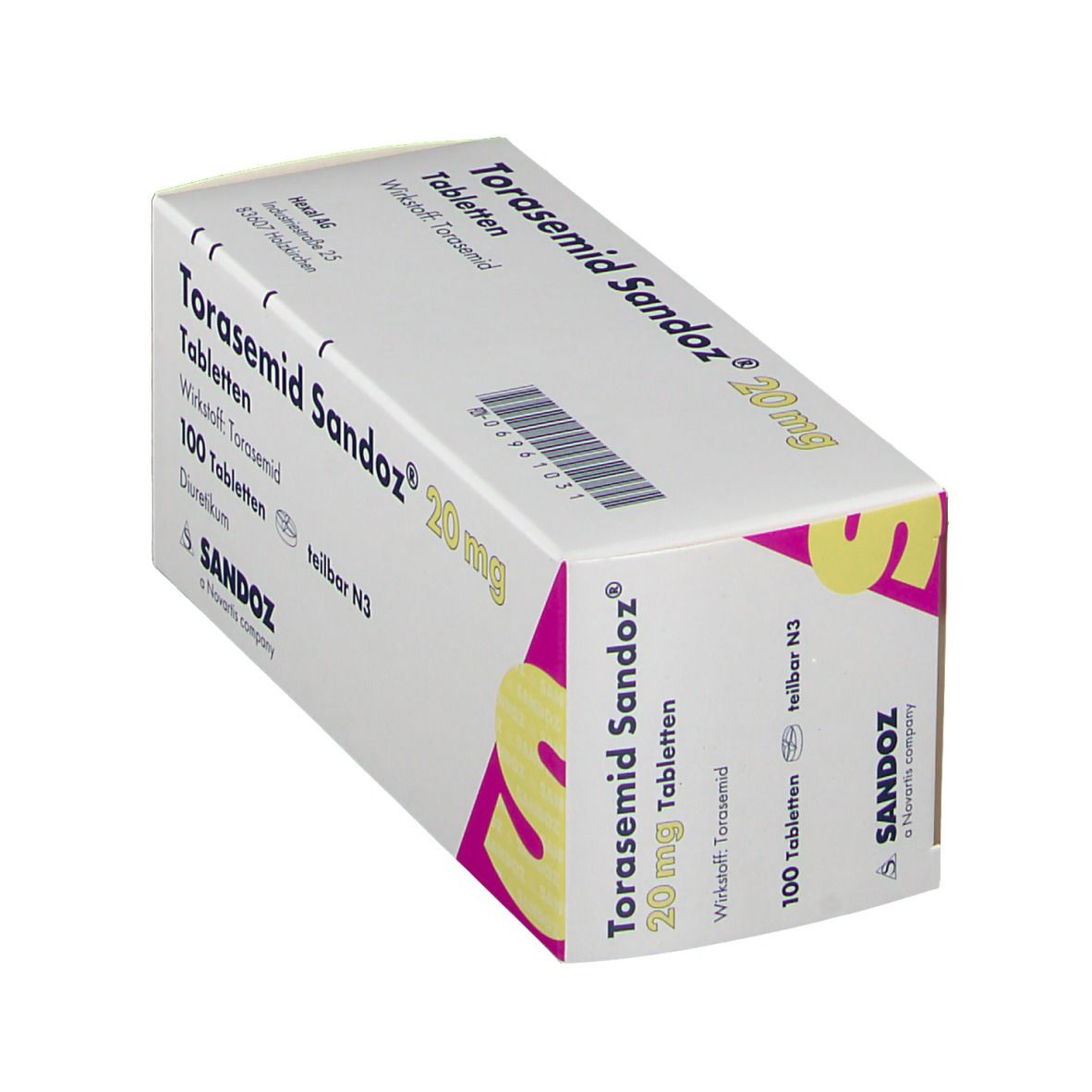 TORASEMID Sandoz 20 mg
