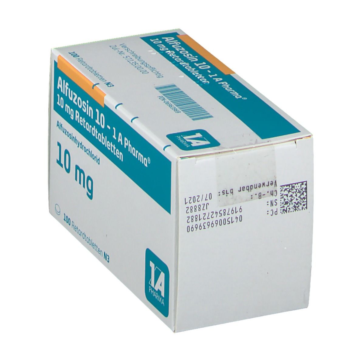 Alfuzosin 10 - 1 A Pharma® 10 mg 100 St mit dem E-Rezept kaufen - SHOP  APOTHEKE