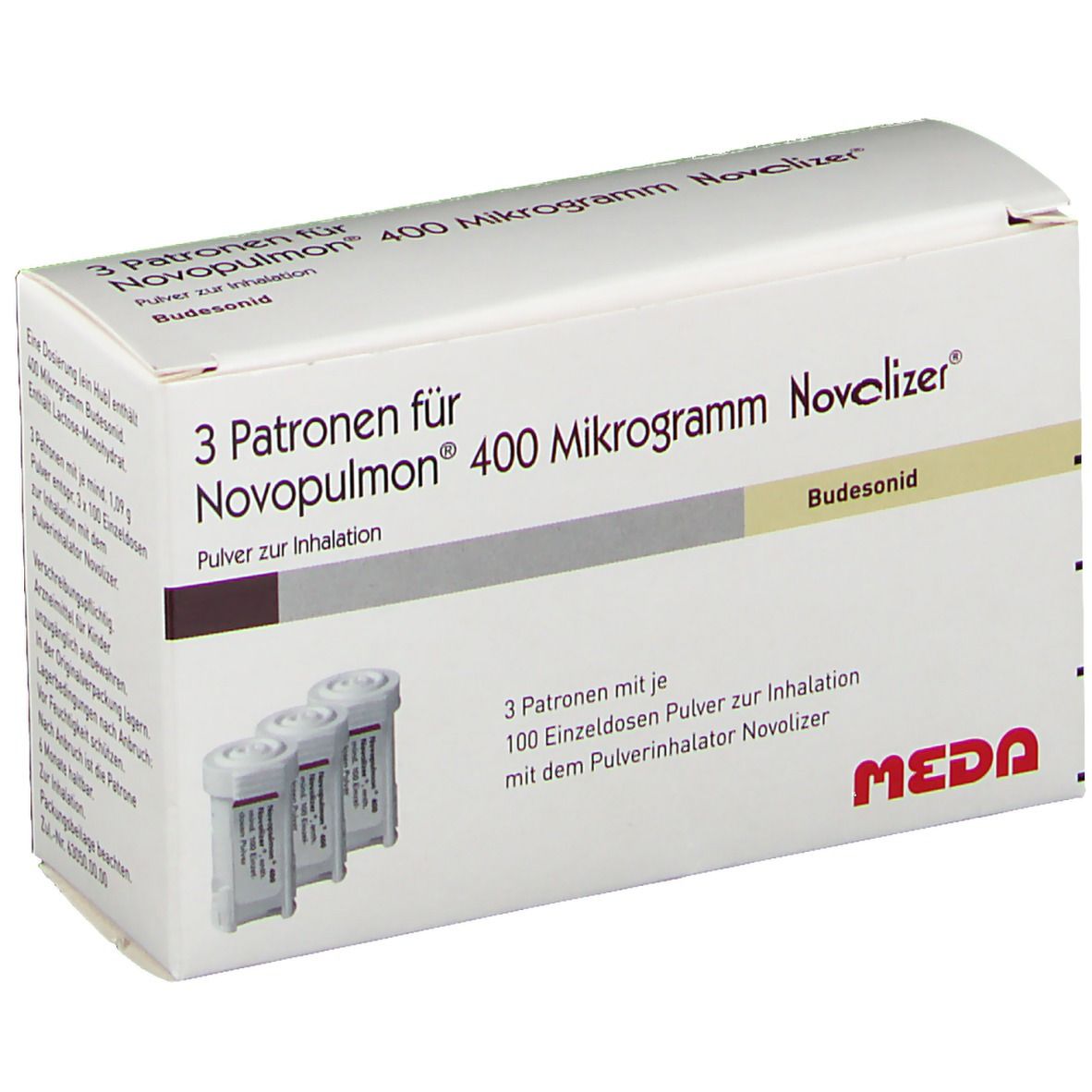 Novopulmon® 400 µg Novolizer® 3 Patronen