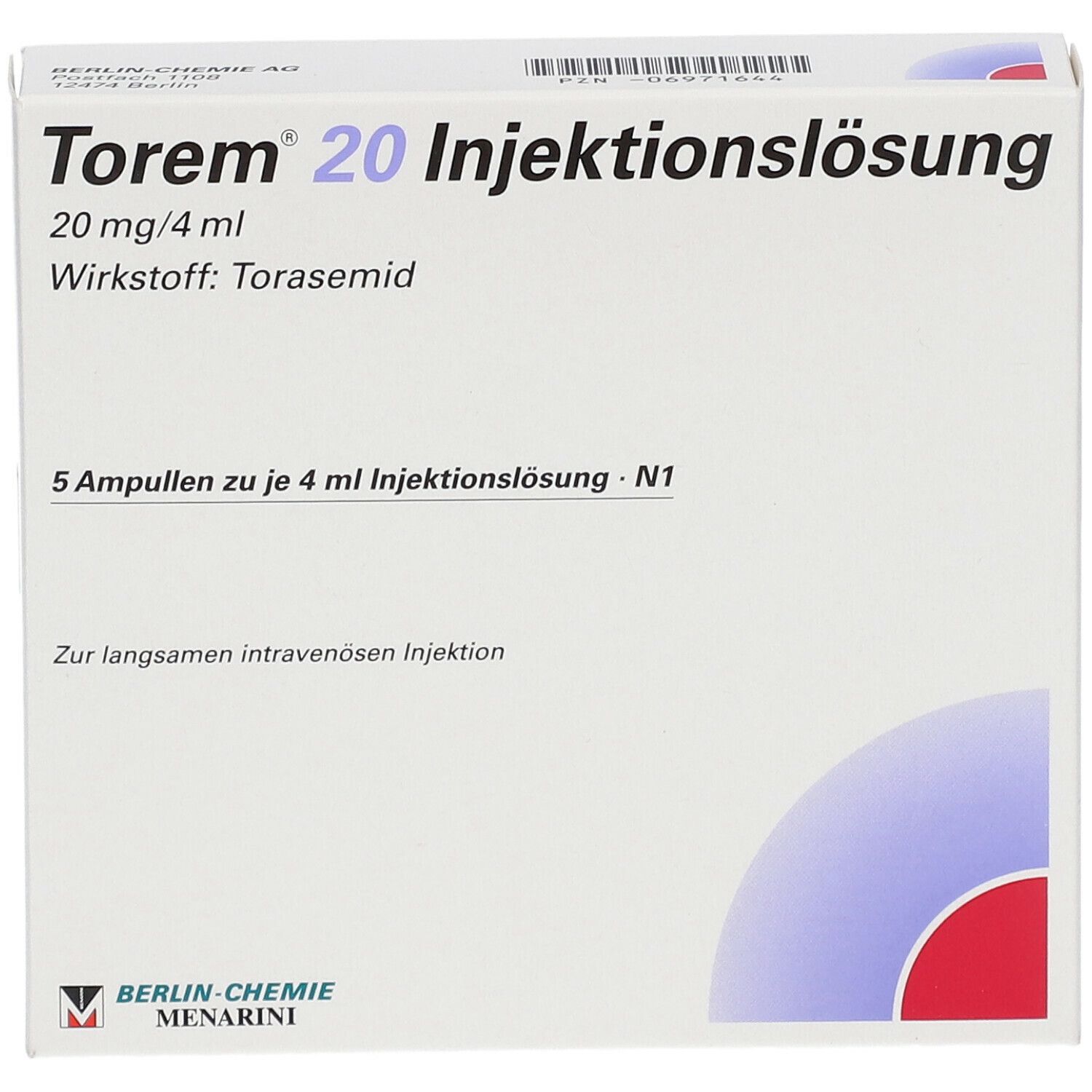 Torem® 20 Injektionslösung