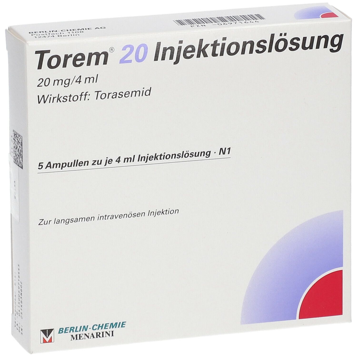 Torem® 20 Injektionslösung