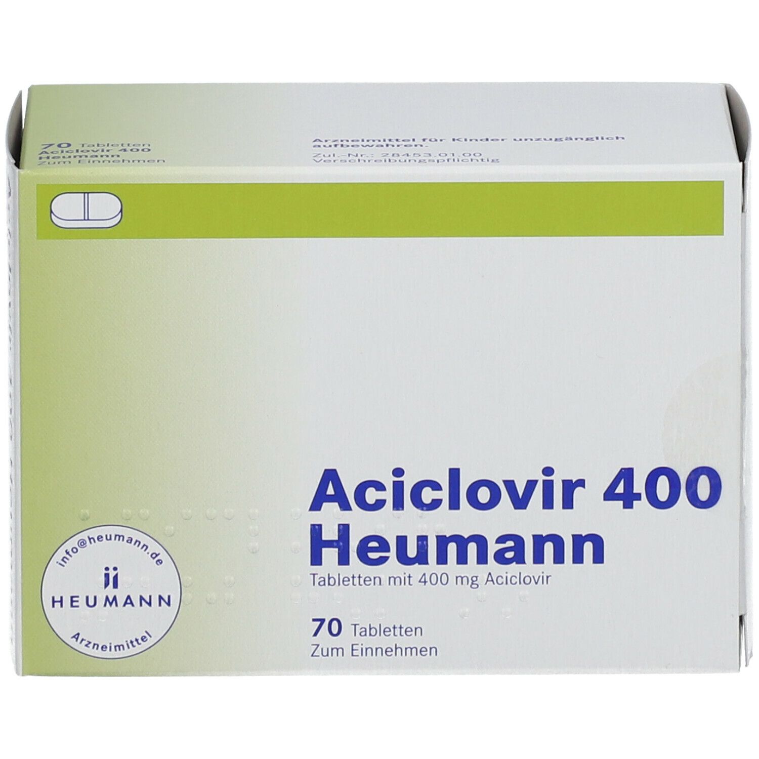 Aciclovir 400 Heumann