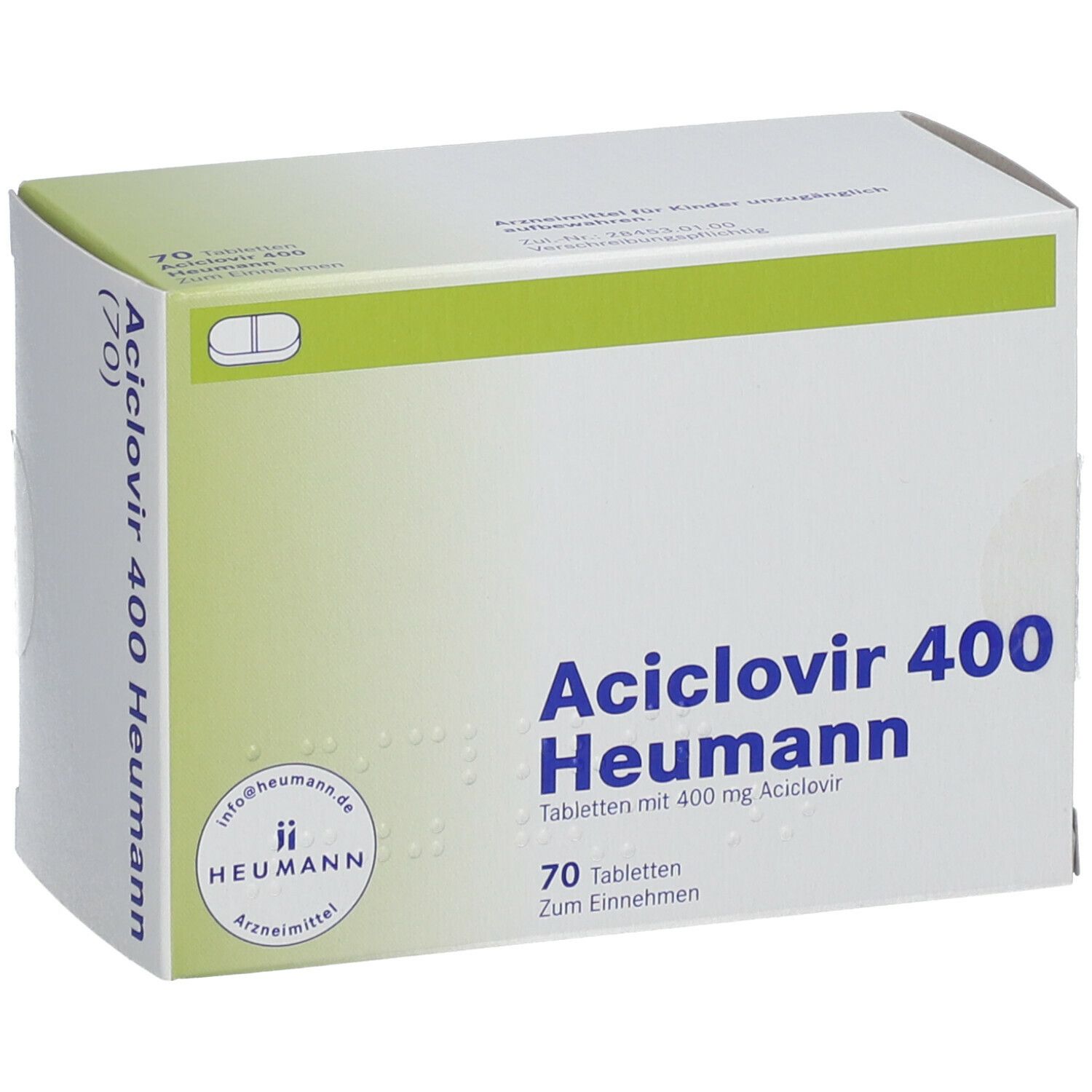 Aciclovir 400 Heumann