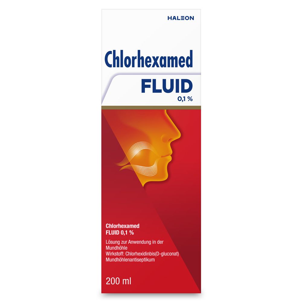 Chlorhexamed Fluid 0,1 %, mit Chlorhexidin - Jetzt 10% mit dem Code chlorhexamed10 sparen*