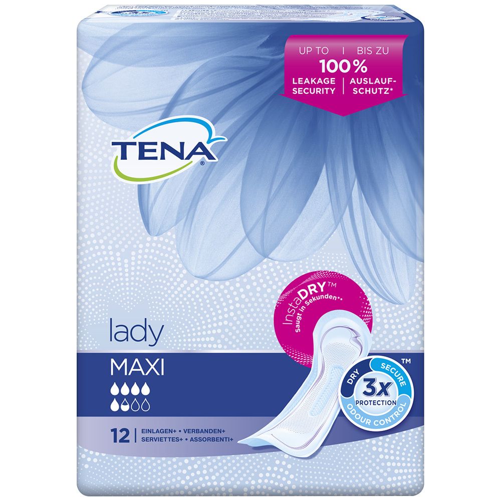 Tena Lady Maxi 12 St Einlagen