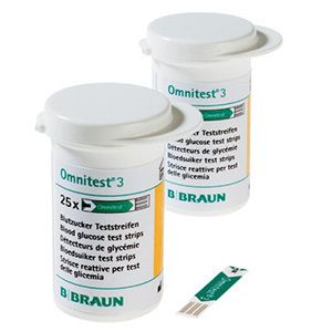 Omnitest® 3 Blutzucker Teststreifen 2X25 St Teststreifen