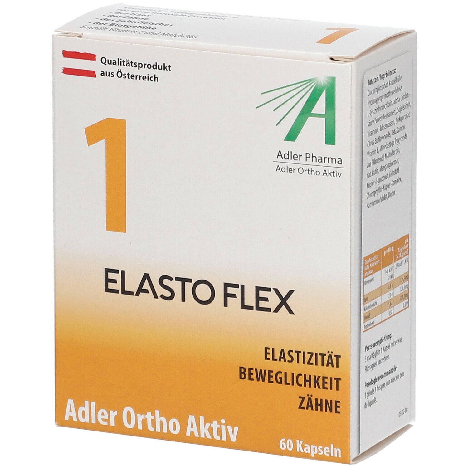 Adler Ortho Aktiv Nr. 1 60 St Kapseln