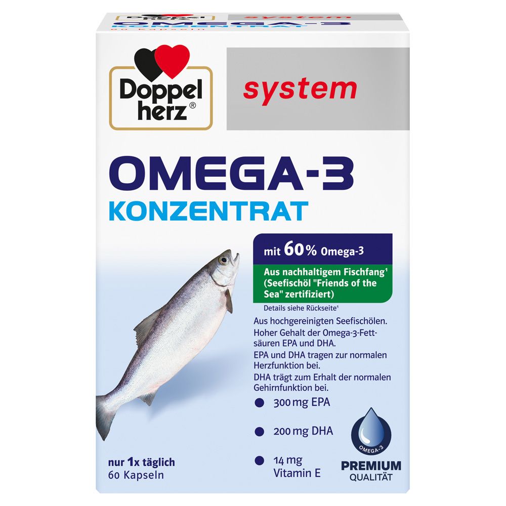 system Omega-3 Konzentrat 60 St Kapseln