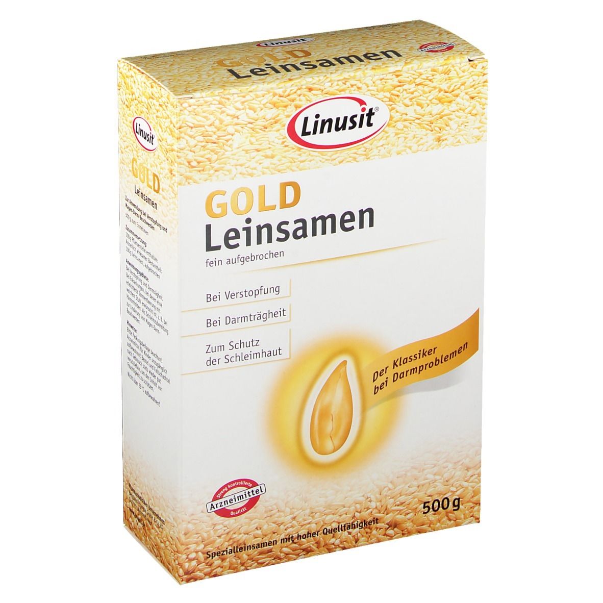 Linusit® Gold Leinsamen 500 g Kerne