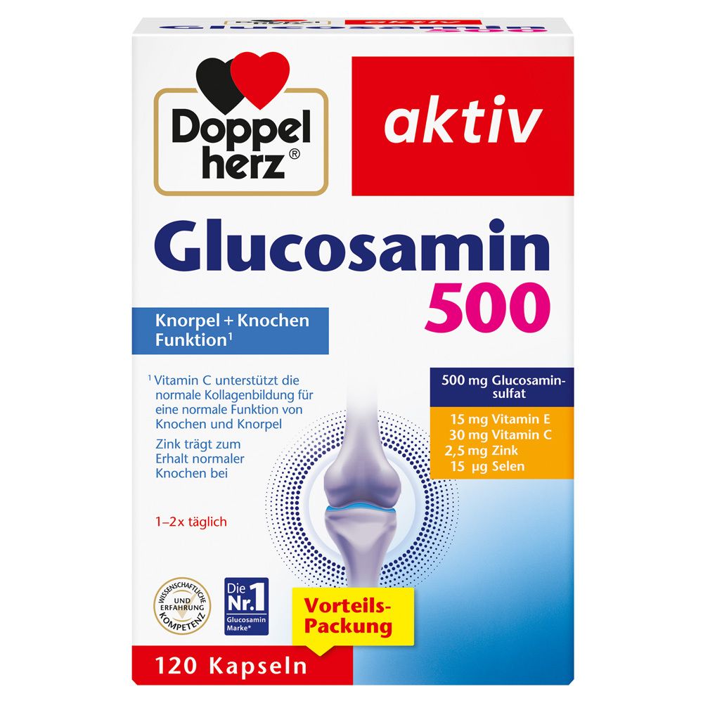 aktiv Glucosamin 500 Kapseln 120 St Kapseln