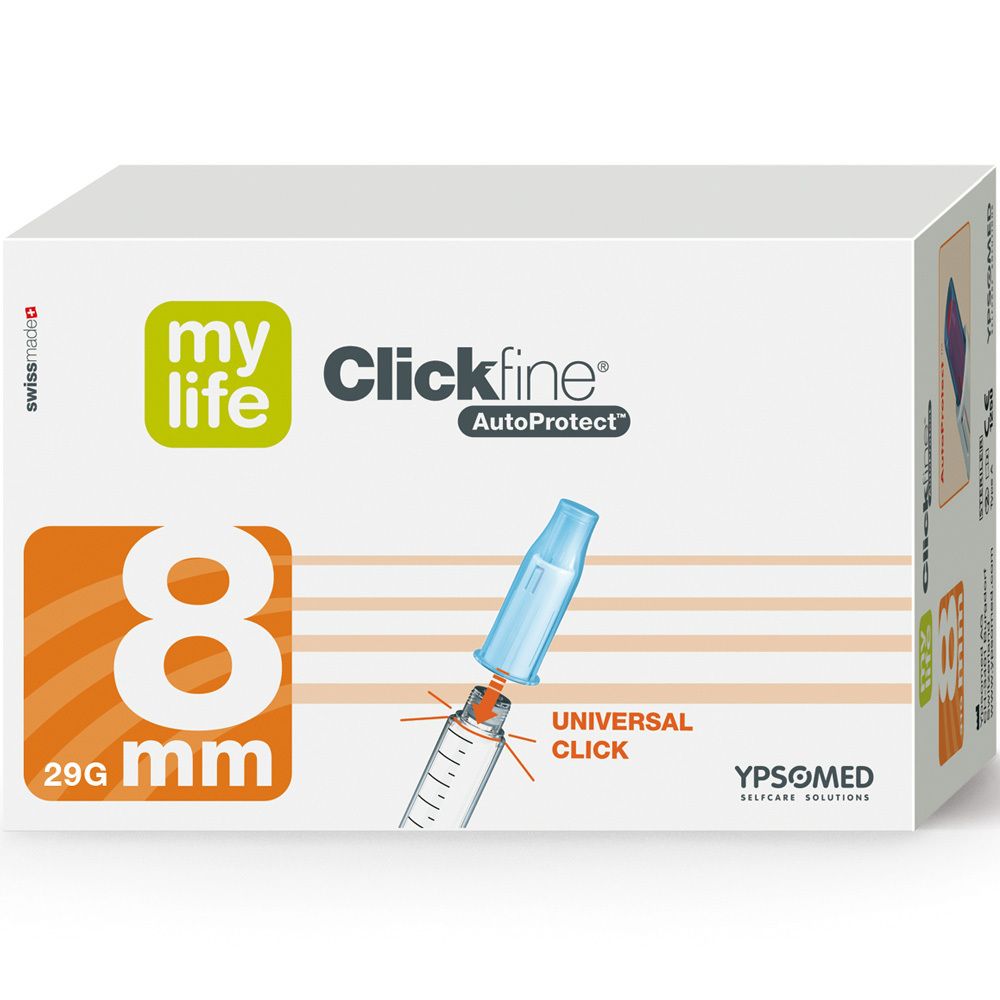 Clickfine® AutoProtect 8 mm 100 St Kanüle