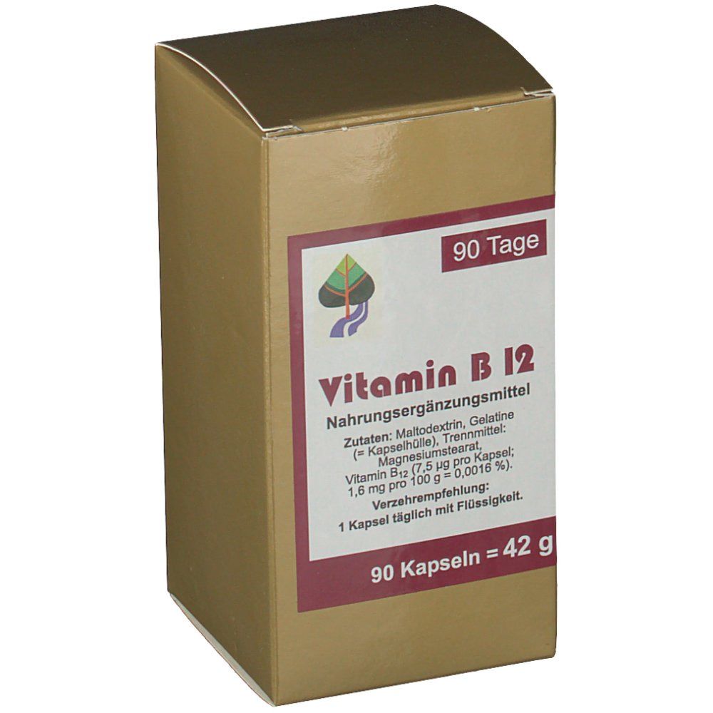 Vitamin B12 für 90 Tage 90 St Kapseln