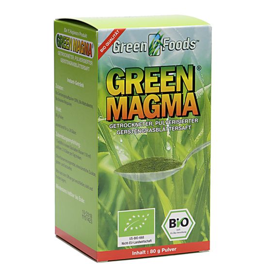 Green Magma® Gerstengrasextrakt Pulver 80 g Pulver