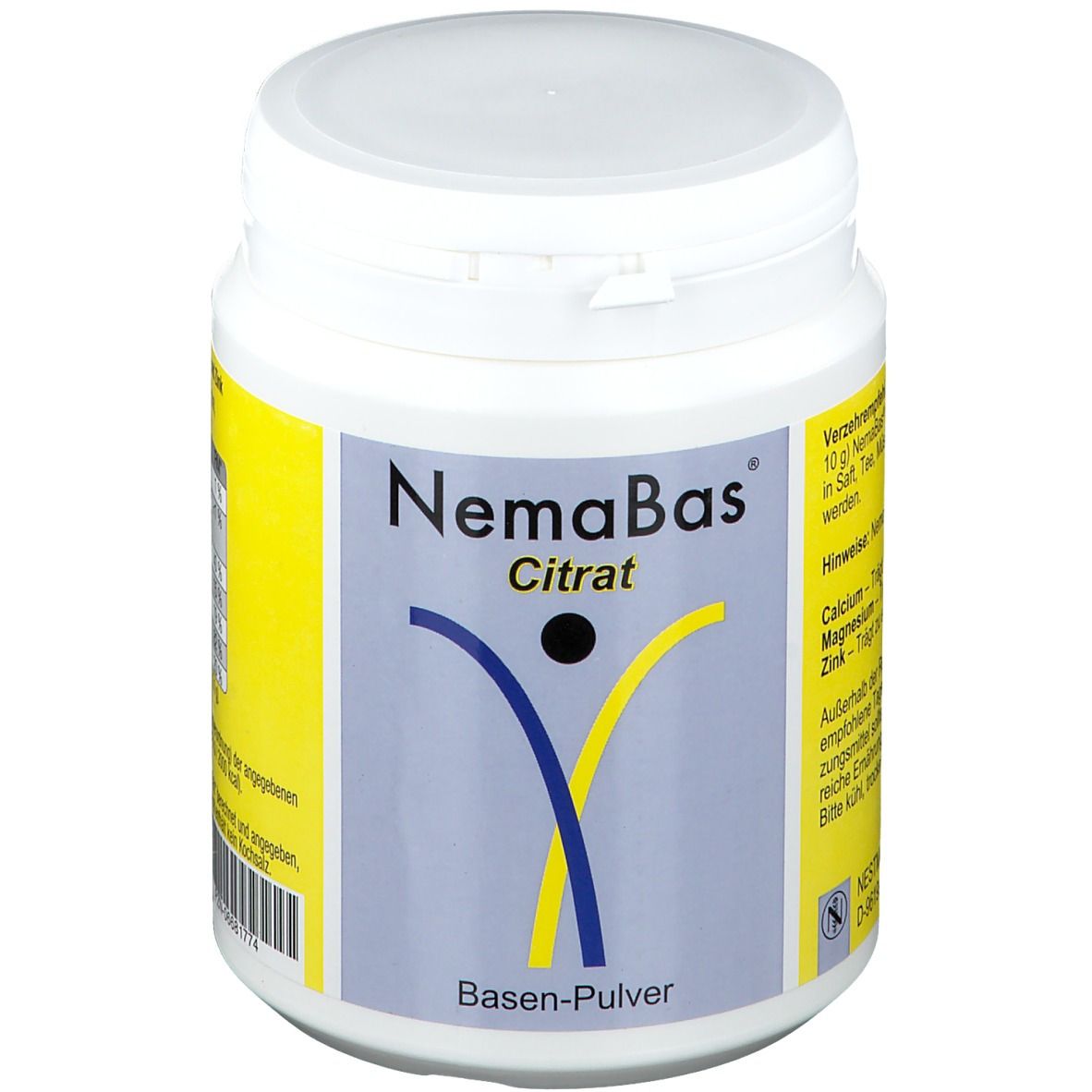 NemaBas® Citrat Pulver 600 g Pulver
