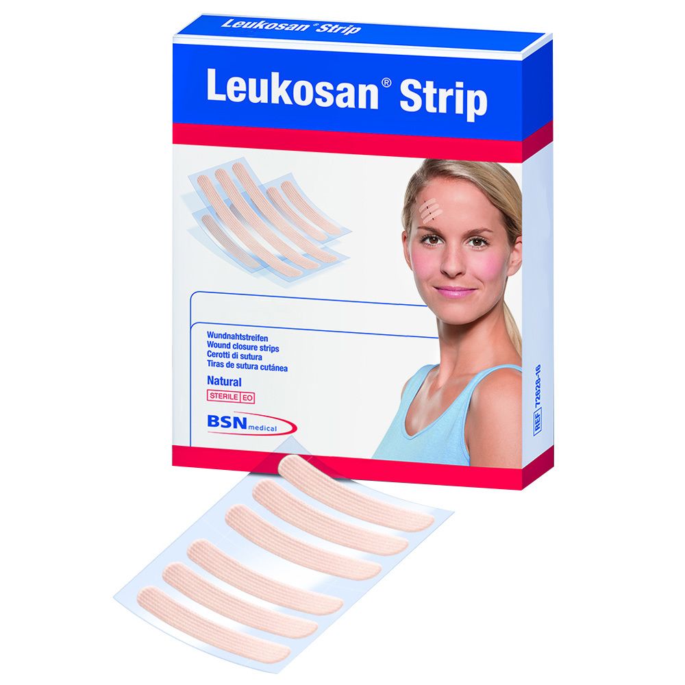 Leukosan® Strip 6 mm x 75 mm 10X3 St Streifen