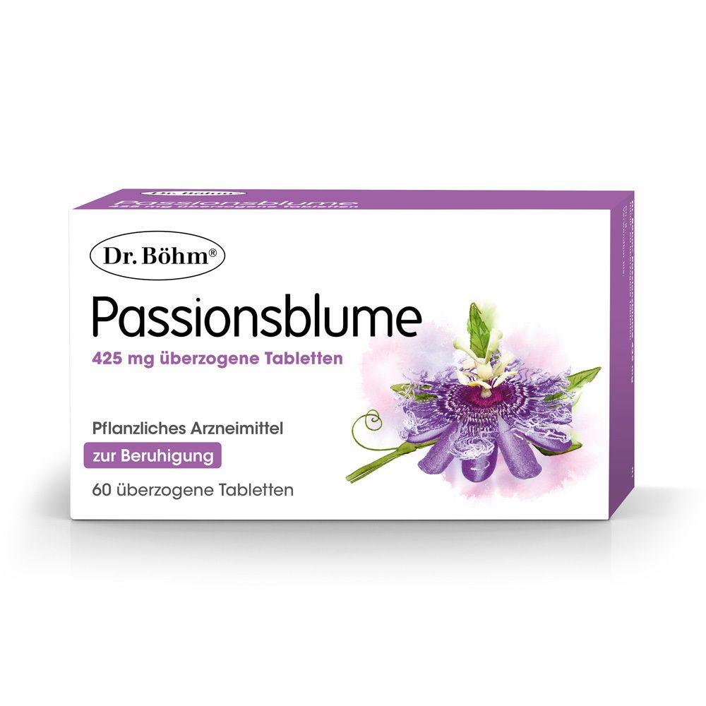 Dr. Böhm® Passionsblume 425 mg 60 St Überzogene Tabletten