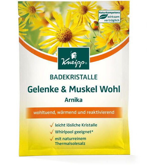 Badekristalle Gelenke & Muskel Wohl 60 g Salz